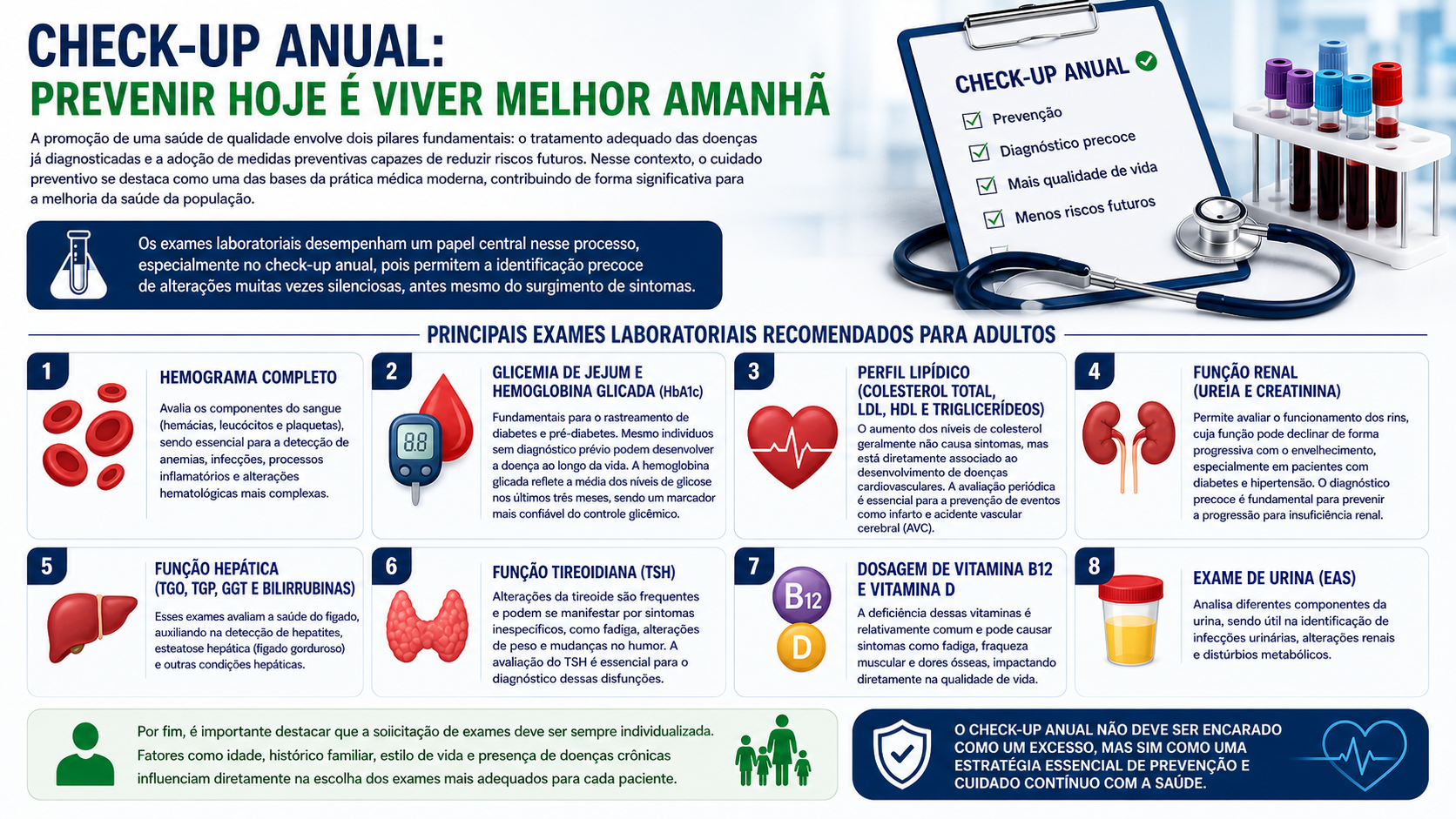 A promoção de uma saúde de qualidade envolve dois pilares fundamentais