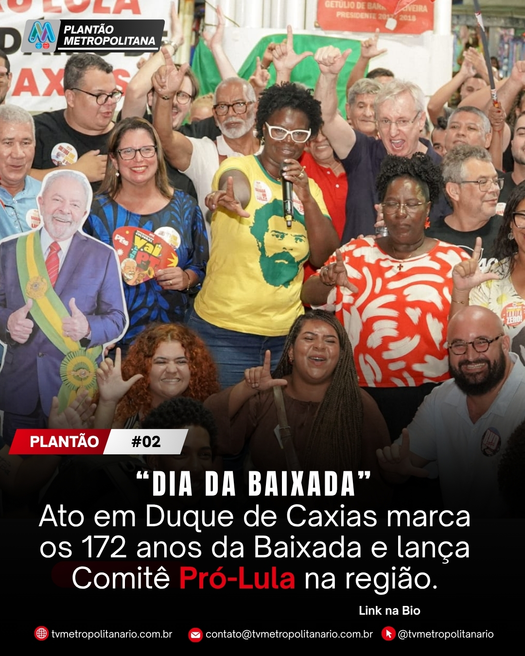 Ato pelo dia da Baixada D. Caxias