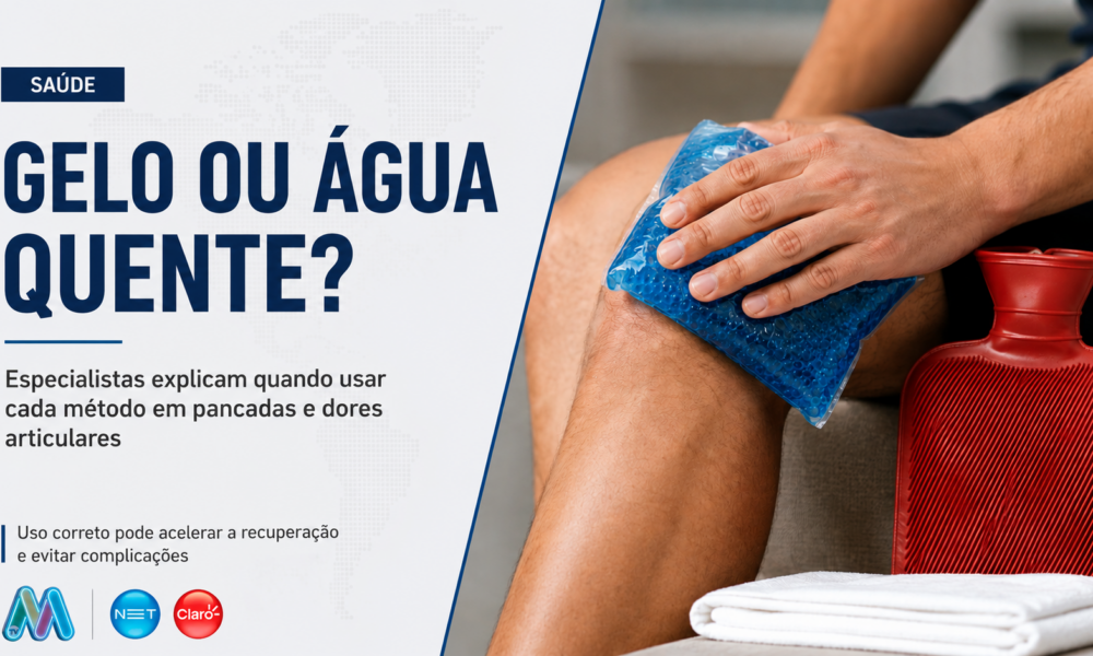 Tratamento correto quente ou frio